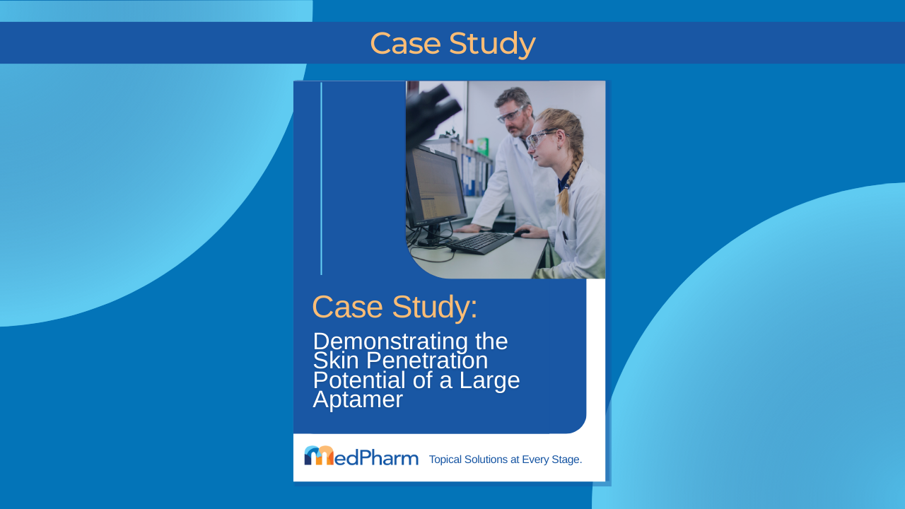 Case Study: Demonstrating the Skin Penetration Potential of a Large Aptamer