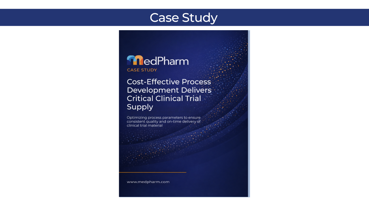 Cost-Effective Process Development Delivers Critical Clinical Trial Supply