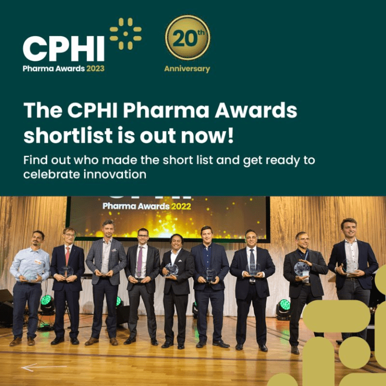 MedPharm Shortlisted for Two CPHI Pharma Awards