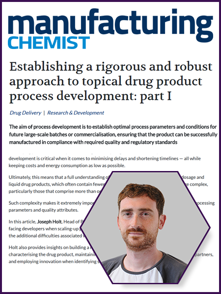 Article: Establishing a Rigorous and Robust Approach to Process Development
