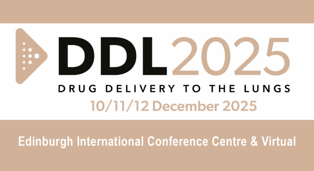 MedPharm will be at Drug Delivery to the Lungs 2025 – Booth #180