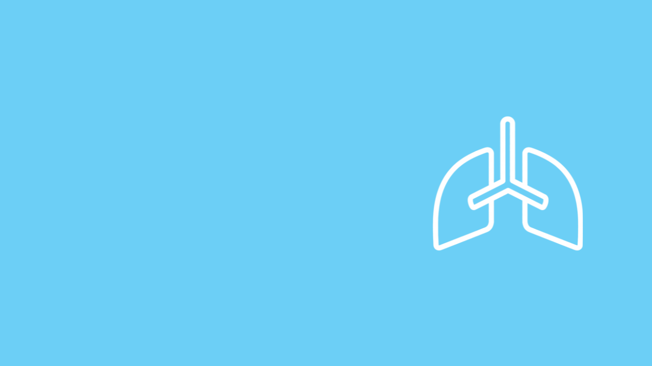 Respiratory drug delivery icon