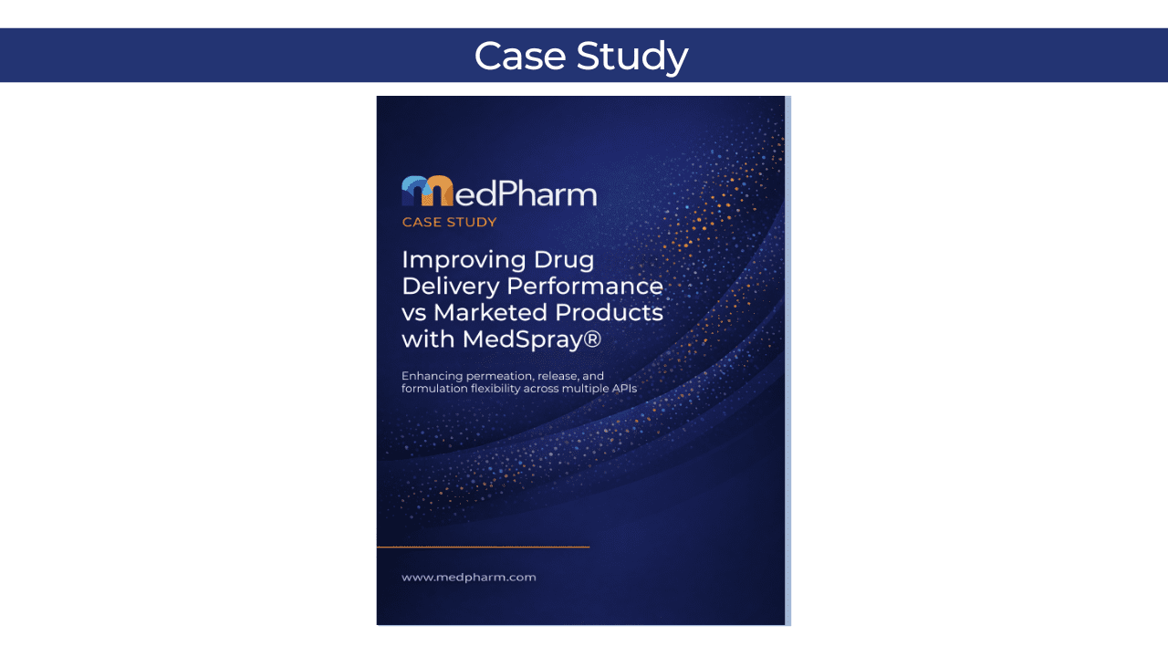 Improving Drug Delivery Performance vs Marketed Products with MedSpray®