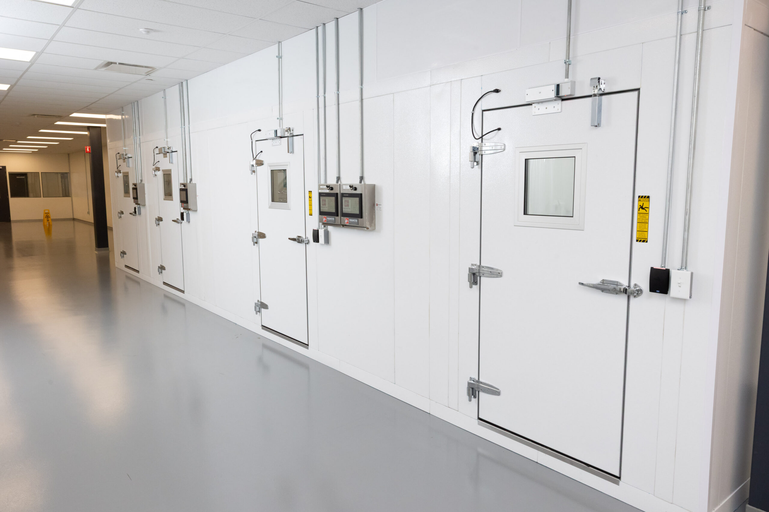 ICH stability chambers for pharmaceutical stability testing and storage in GMP facility