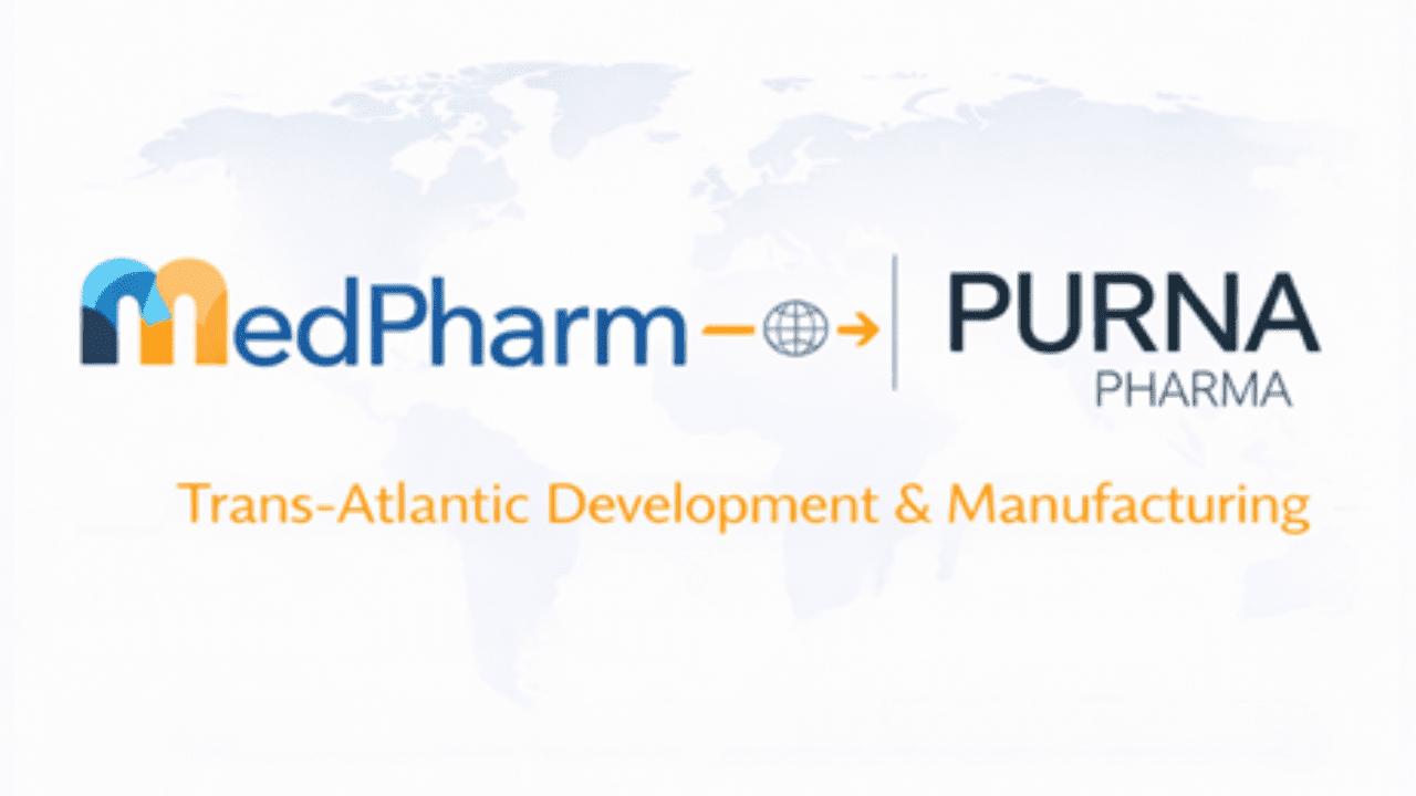 Purna and MedPharm to Establish Trans-Atlantic Partnership to Serve Global Clients