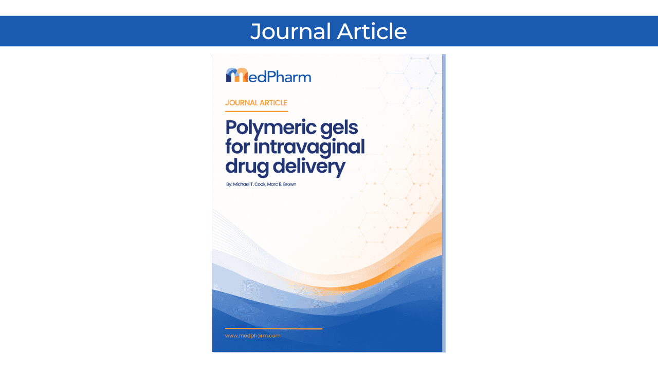 Polymeric gels for intravaginal drug delivery