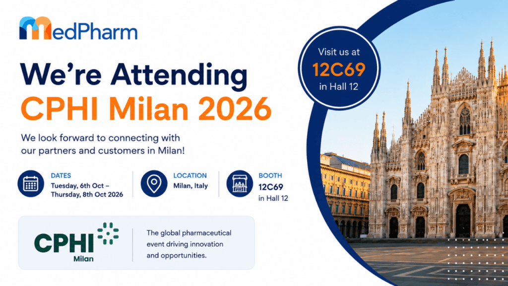 Meet MedPharm at CPHI Milan 2026